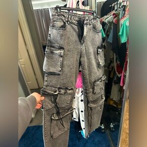 Acid washed, boutique bought jeans. Never worn!